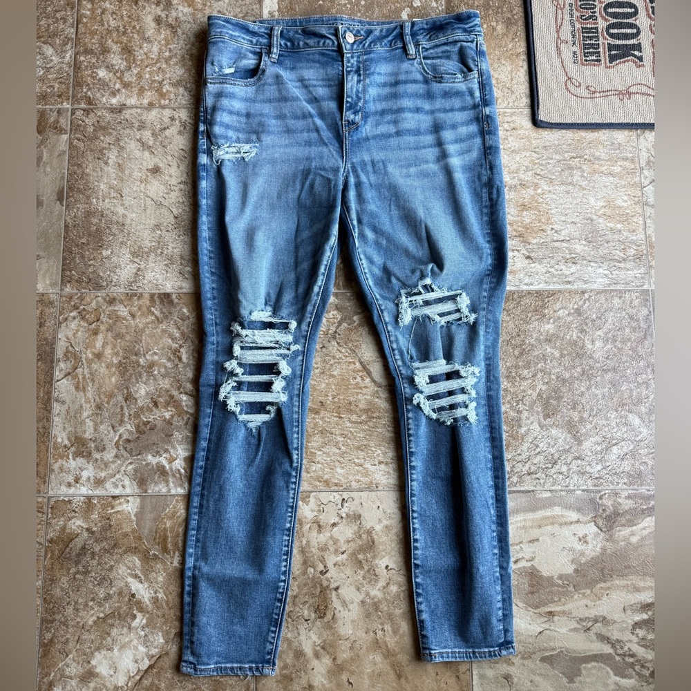 NWT American Eagle Low-Rise Jeggings Sz 16